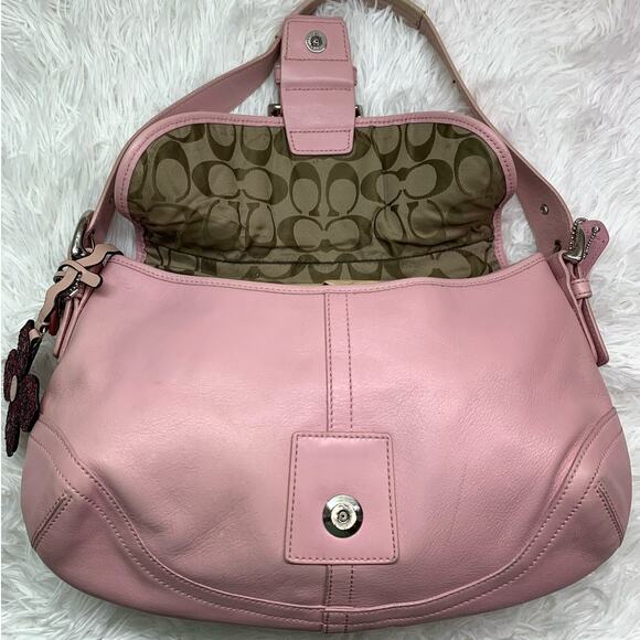 Vintage COACH y2k Pink Soho Shoulder Bag - Picture 7 of 16